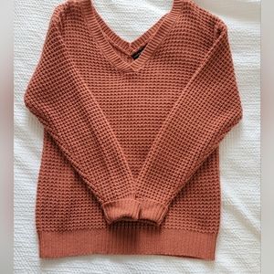 V-neck sweater